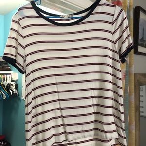 Red white and blue shirt